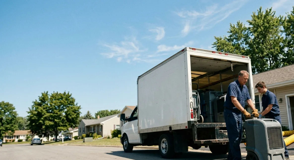 Water Damage Cleanup in Bargersville, IN near me
